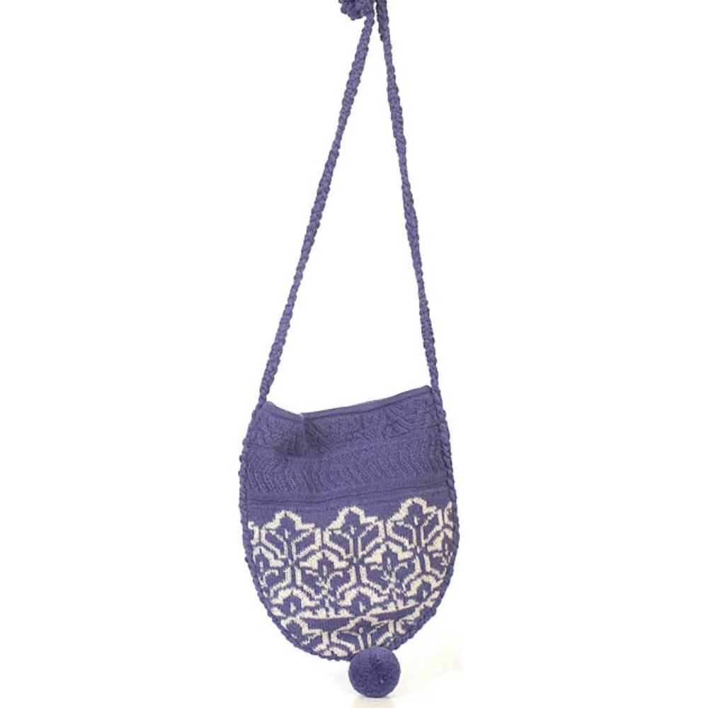 Jaquard Alpaca Bag. Made in Peru.
